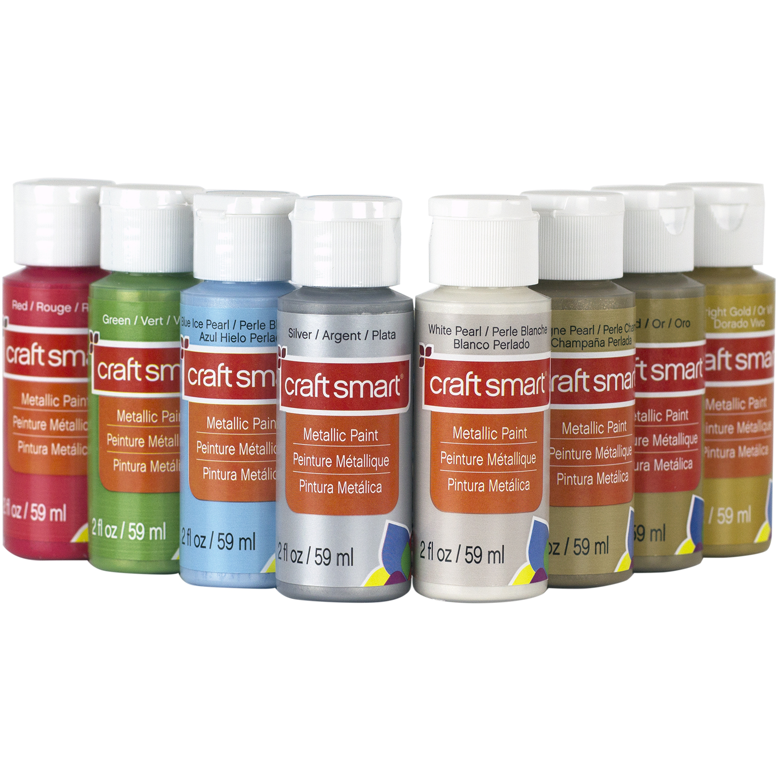 Find the Metallic Acrylic Paint Value Set By Craft Smart® at Michaels